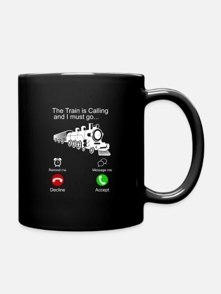 Train trains train modèle - Mug uni - noir