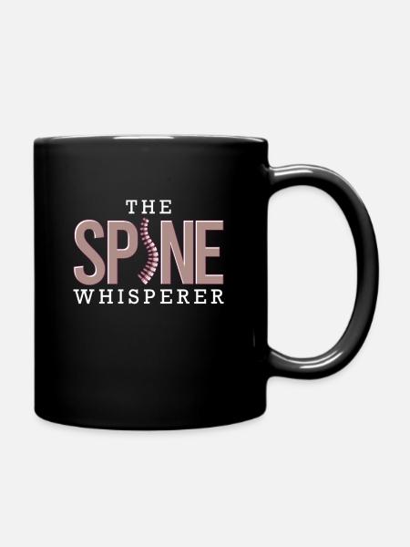Spine Whisperer, kinésithérapeute en chiropratique - Mug uni - noir