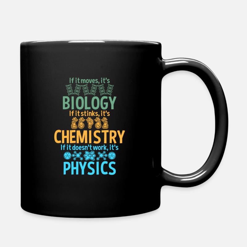 chemistry - Full Colour Mug - black