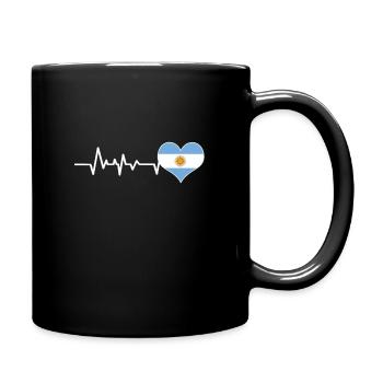 Argentine - Mug uni - noir - Droite