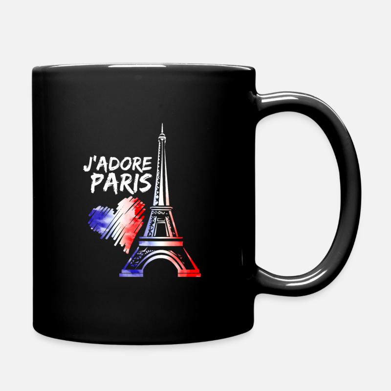 Paris - Tasse einfarbig - Schwarz