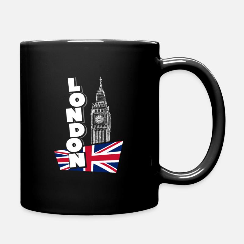 London - Full Colour Mug - black