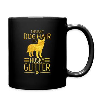 Husky - Full Colour Mug - black - Right