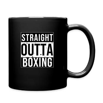 Boxing - Full Colour Mug - black - Right