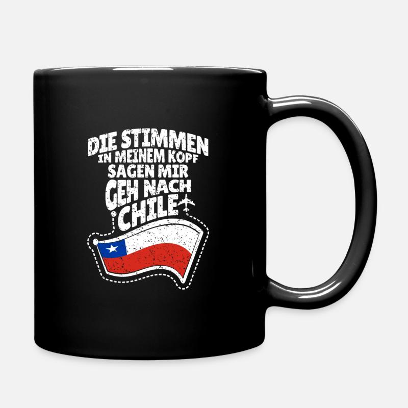 Chile - Tasse einfarbig - Schwarz