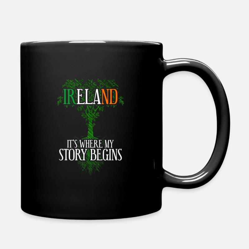 Irlande - Mug uni - noir