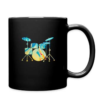 batterie - Mug uni - noir - Droite
