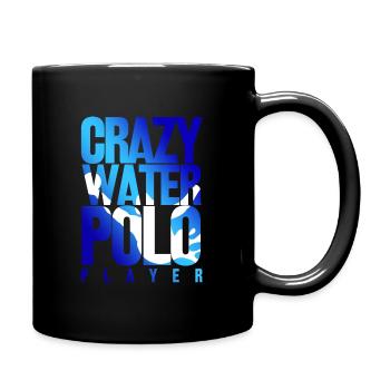 water polo - Full Colour Mug - black - Right
