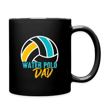 water polo - Full Colour Mug - black - Right