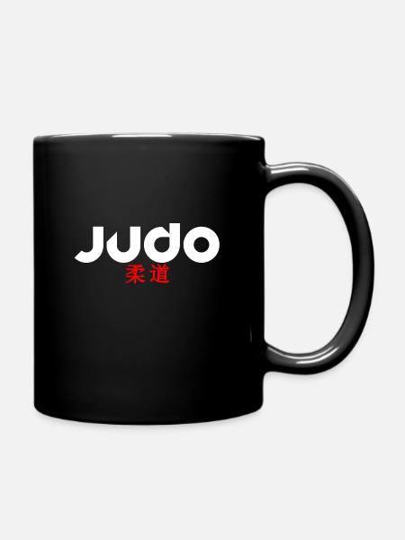 judo - Mug uni - noir