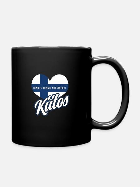 Finlande - Mug uni - noir