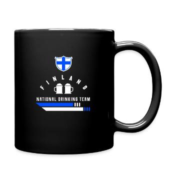 Finland - Full Colour Mug - black - Right