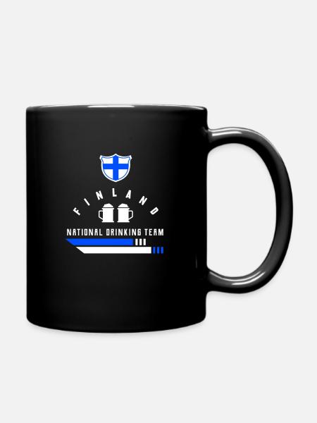 Finland - Full Colour Mug - black