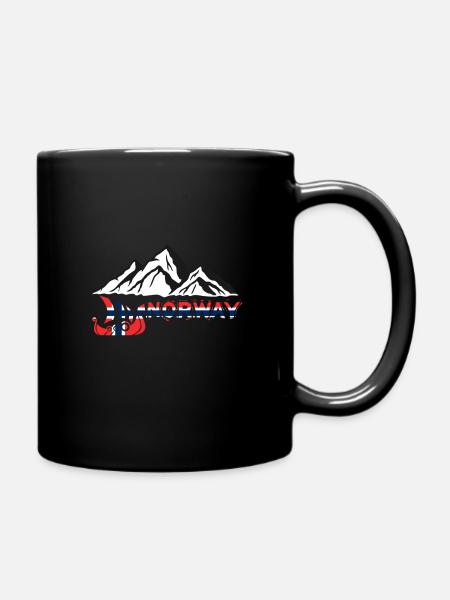 Norvège - Mug uni - noir