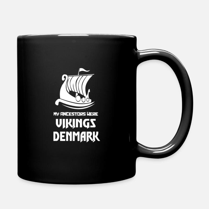 Dänemark - Tasse einfarbig - Schwarz
