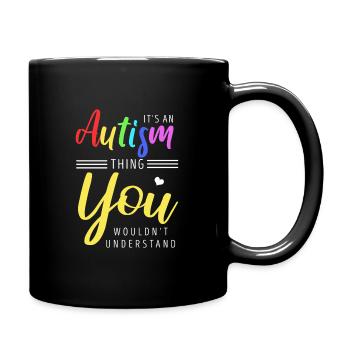 autism - Full Colour Mug - black - Right