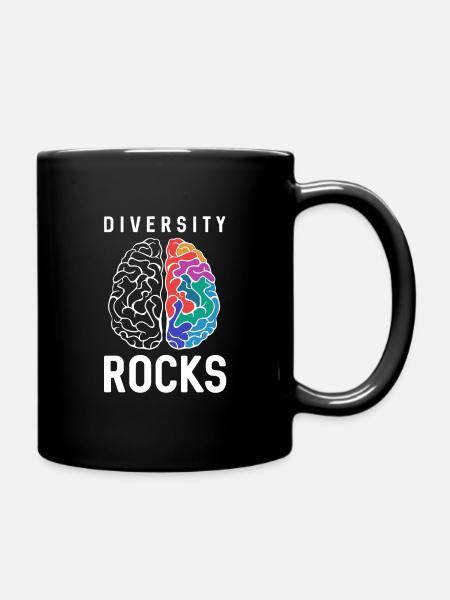Autismus - Tasse einfarbig - Schwarz