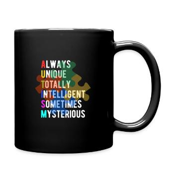 autism - Full Colour Mug - black - Right