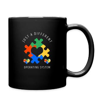 autism - Full Colour Mug - black - Right