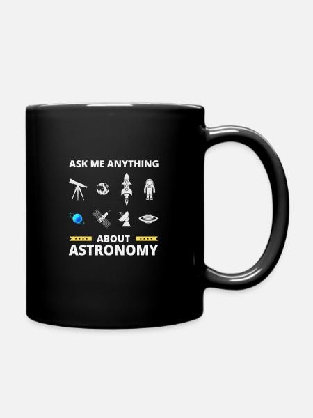 Cadeau drôle d'astronomie - Mug uni - noir