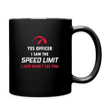 Car Racing - Full Colour Mug - black - Right