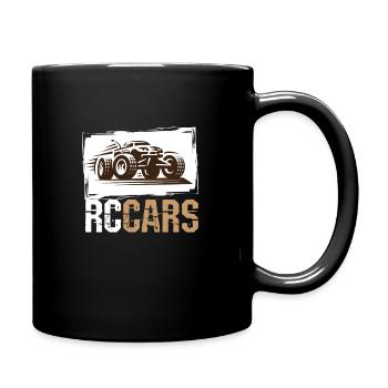 RC Cars Modellauto Modell Fernsteuerung - Tasse einfarbig - Schwarz - Rechts