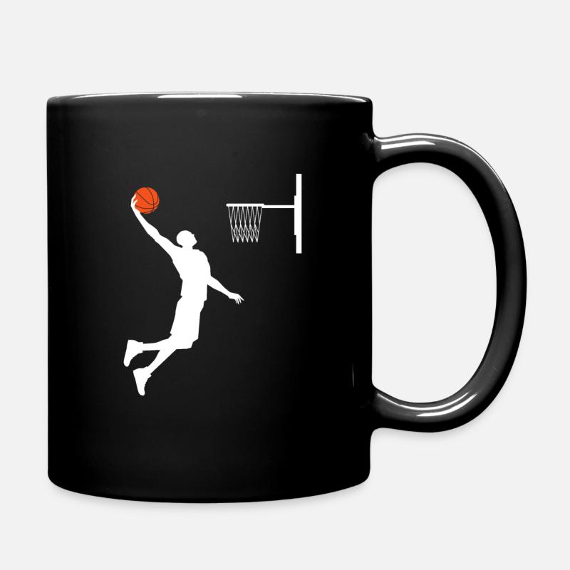 basketball - Mug uni - noir