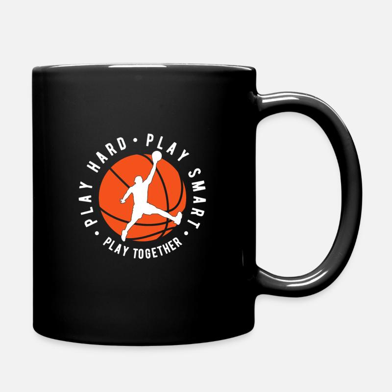 Basketball - Tasse einfarbig - Schwarz