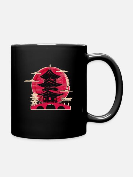 Japan - Full Colour Mug - black