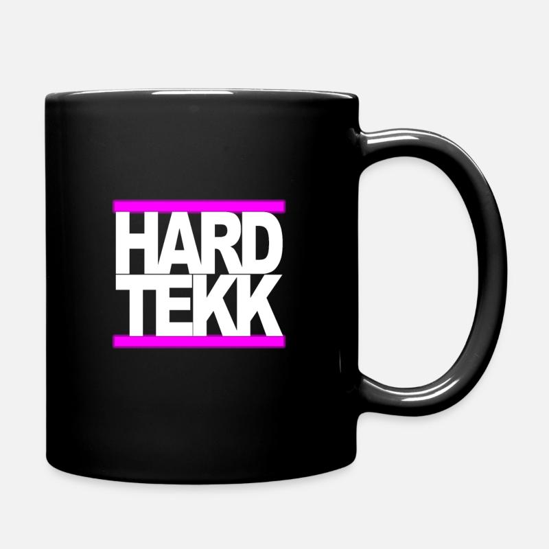 HARDTEKK - Tasse einfarbig - Schwarz