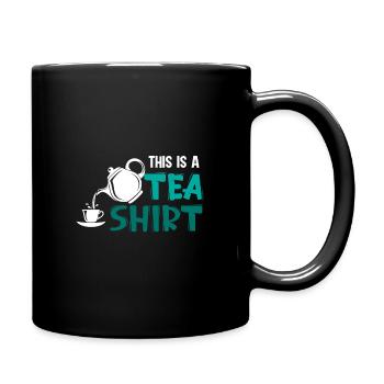My morning ritual tea - Full Colour Mug - black - Right