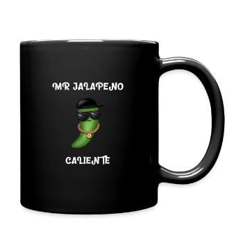 Jalapeno pepperoni chili chili pepper cadeau - Mug uni - noir - Droite