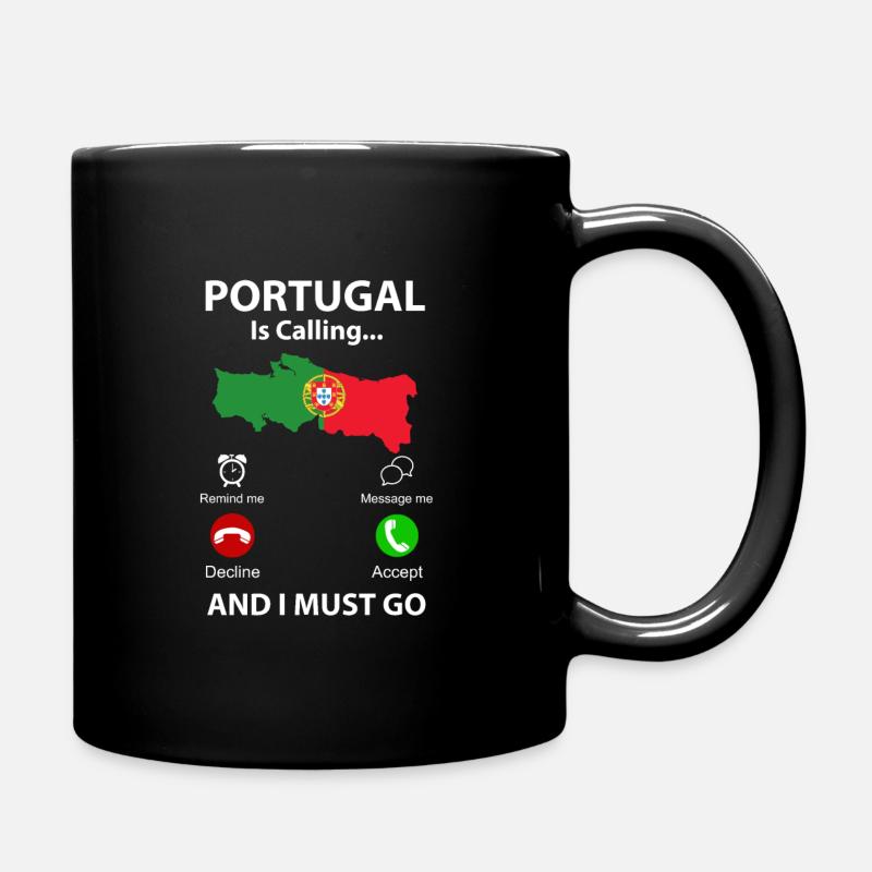 le Portugal - Mug uni - noir