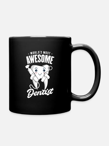 dentiste - Mug uni - noir