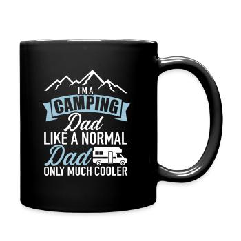 Campeur - Mug uni - noir - Droite
