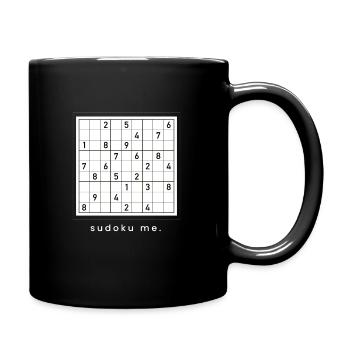 Sudoku Me Énigmes Japon Nerd logique mathématique - Mug uni - noir - Droite