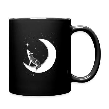 Husky - Full Colour Mug - black - Right