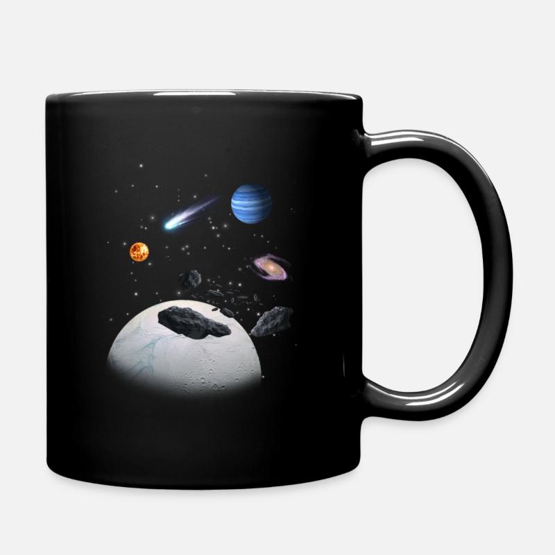 Solar system - Full Colour Mug - black