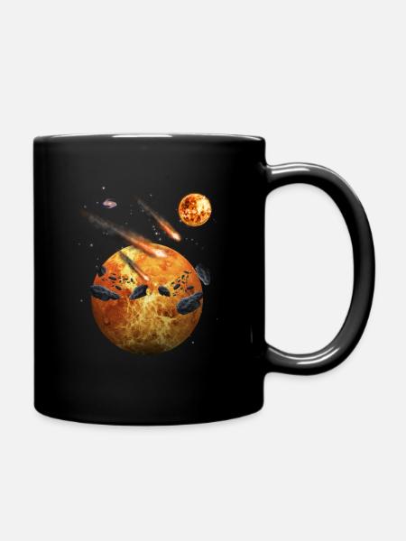 espace - Mug uni - noir