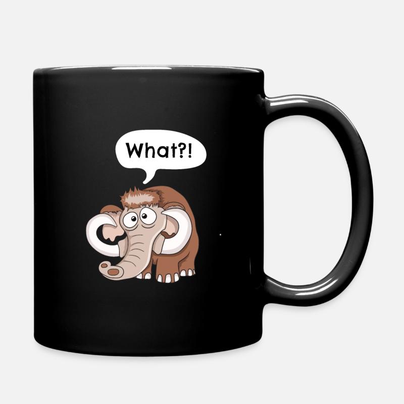 Mammouth - Mug uni - noir