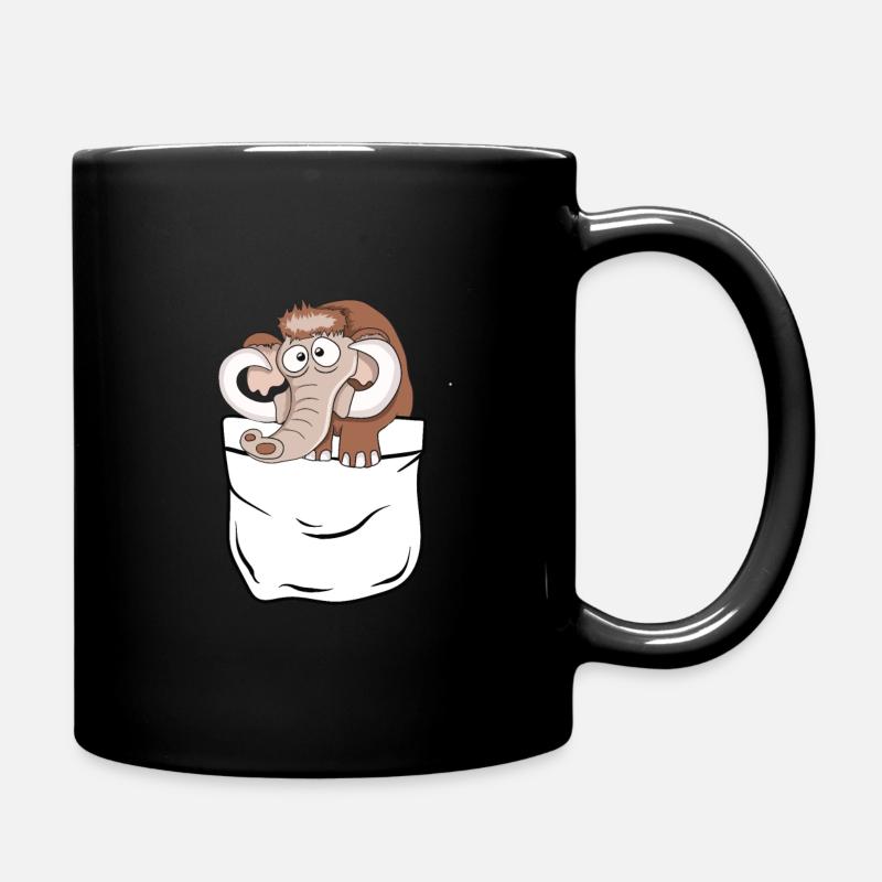 mammoth - Full Colour Mug - black