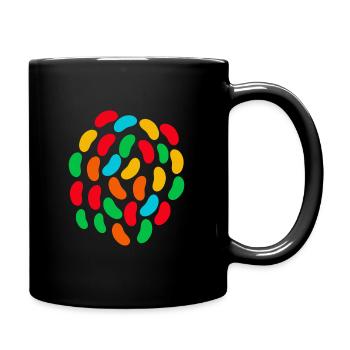 Jelly bean garçon Candy Lover - Mug uni - noir - Droite