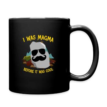 I Ce que les pierres de géologie magma collectent - Mug uni - noir - Droite