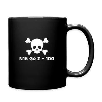 Machinist Cutting machine operator Dreher G0 Z-100 - Full Colour Mug - black - Right