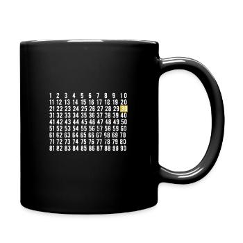 30th birthday - Full Colour Mug - black - Right