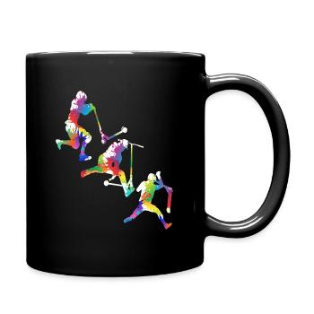 Scooter - Tasse einfarbig - Schwarz - Rechts