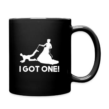 J'en ai un, cadeau de mariage mariée marié - Mug uni - noir - Droite