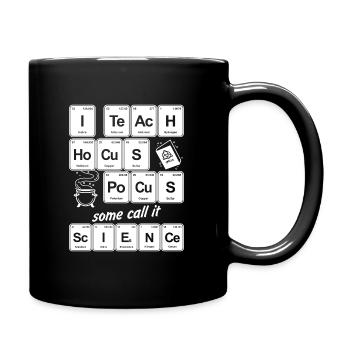 Periodensystem hocus pocus Magie Chemiker Lehrer - Tasse einfarbig - Schwarz - Rechts