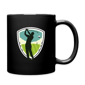 golf - Full Colour Mug - black - Right