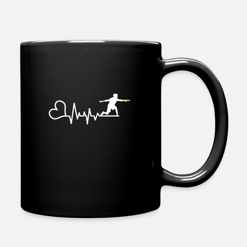 Frisbee - Full Colour Mug - black